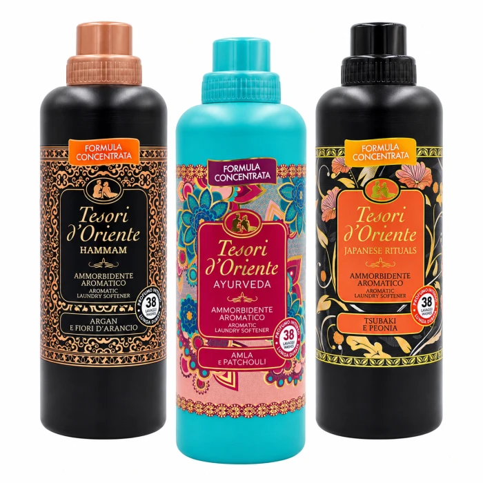 Tesori d’Oriente płyny do płukania 3x760 ml Hammam Ayurveda Japanese Rituals