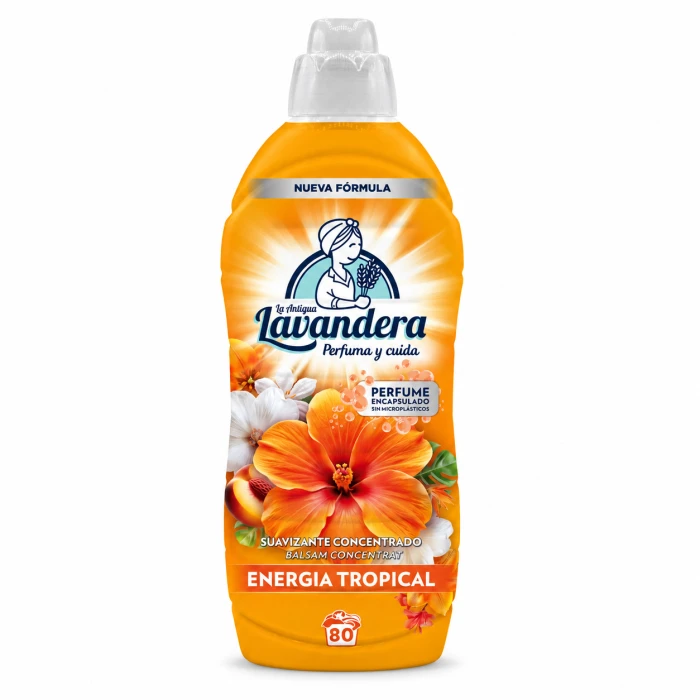 La Antigua Lavandera Energia Tropical płyn do płukania 80 prań