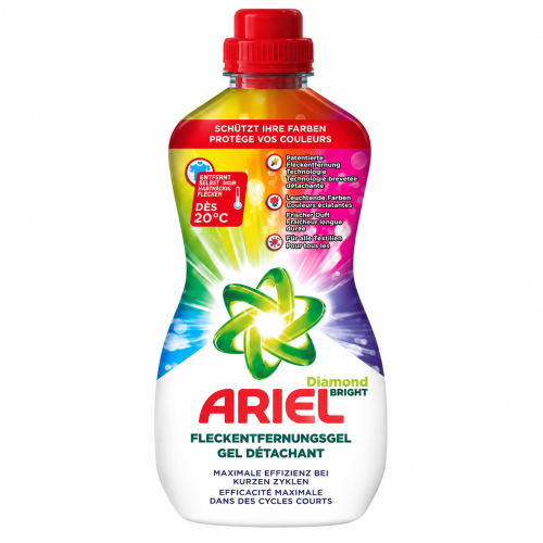 Ariel Diamond Bright odplamiacz żel do kolorowych tkanin