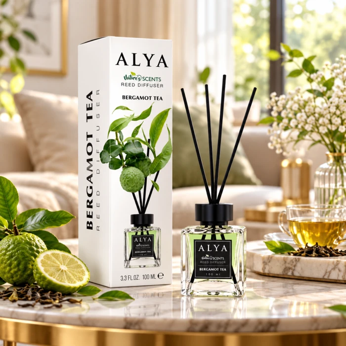 ALYA Bergamot Tea dyfuzor zapachowy do salonu – 100 ml