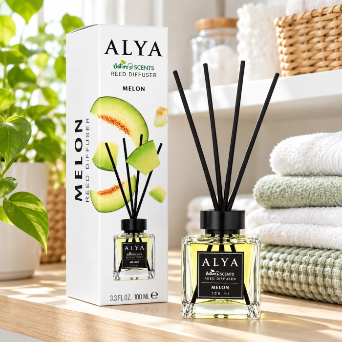 ALYA Melon dyfuzor zapachowy do salonu – owocowy zapach 100 ml