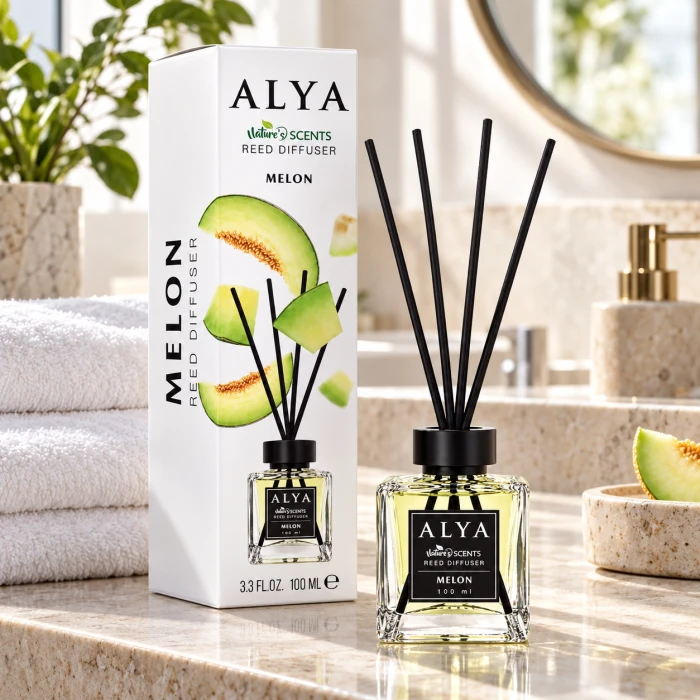 ALYA Melon – zapach do domu z patyczkami 100 ml