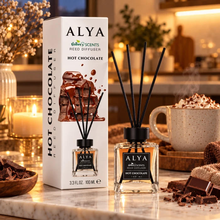 ALYA Hot Chocolate dyfuzor zapachowy – gorąca czekolada 100 ml