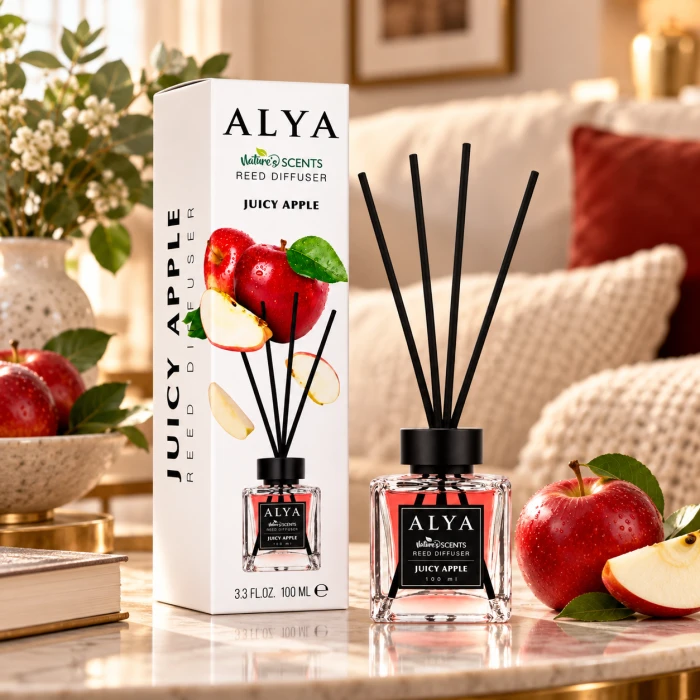 ALYA Juicy Apple – patyczki zapachowe 100 ml do salonu