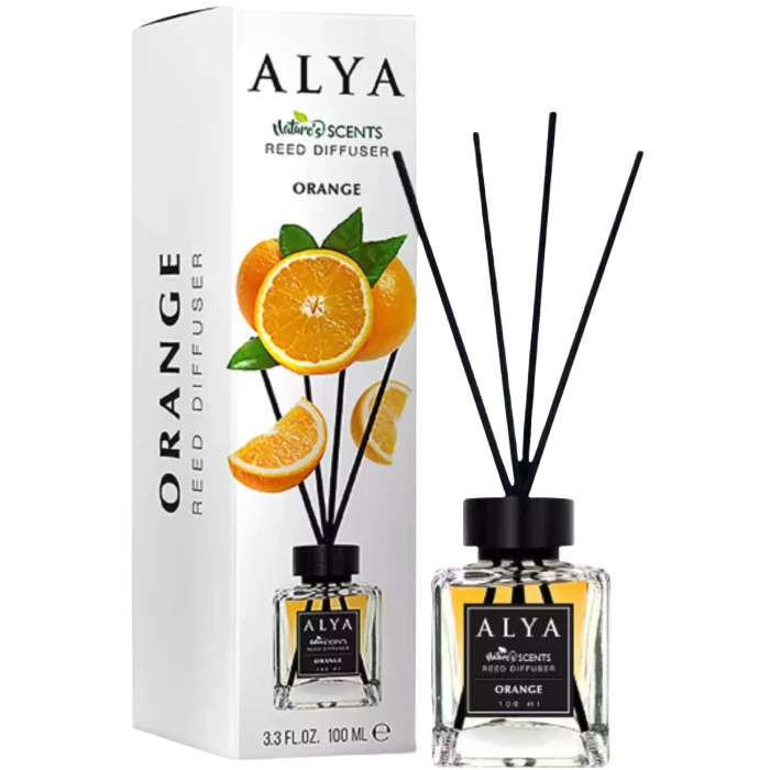 ALYA Orange dyfuzor zapachowy patyczki pomarańcza 100 ml