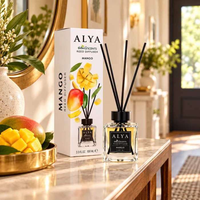 ALYA Mango 100 ml – owocowy dyfuzor zapachowy do salonu
