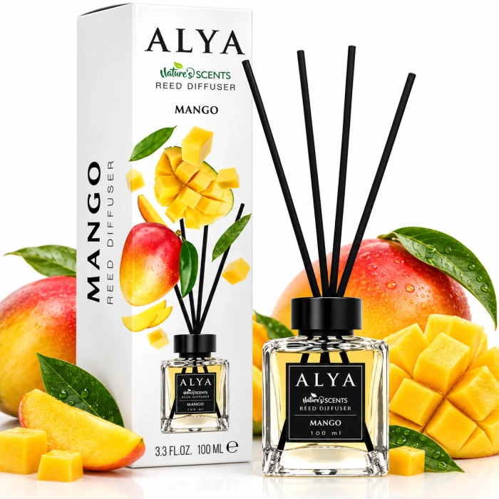 ALYA Mango 100 ml – dyfuzor zapachowy z patyczkami
