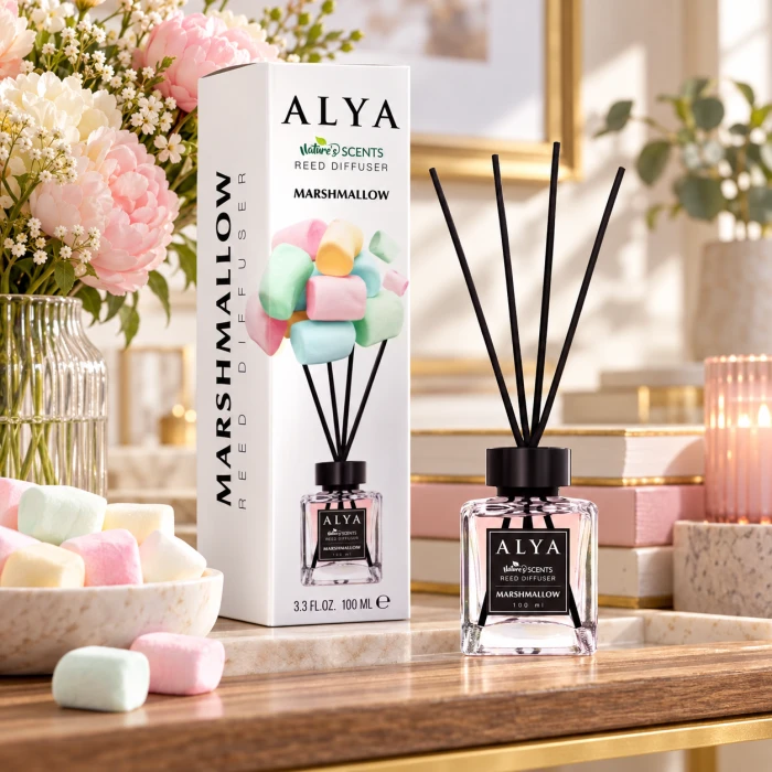 ALYA Marshmallow 100 ml – otulający zapach do salonu i sypialni