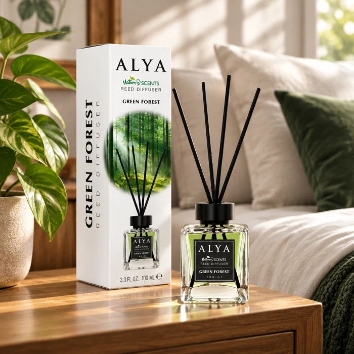 ALYA Green Forest 100 ml – leśny dyfuzor zapachowy do salonu