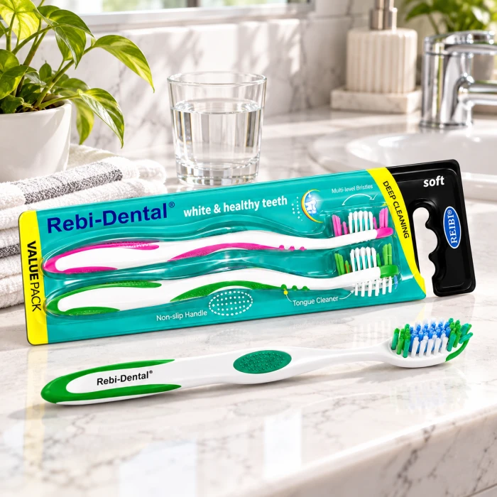 Rebi-Dental White & Healthy Teeth – miękkie szczoteczki Soft
