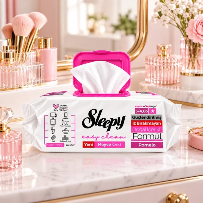 Sleepy Easy Clean XXL Pomelo – chusteczki do codziennego sprzątania