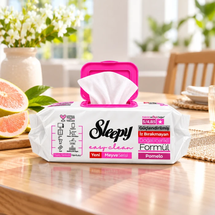 Sleepy Easy Clean Pomelo 100 szt. – świeży zapach do sprzątania