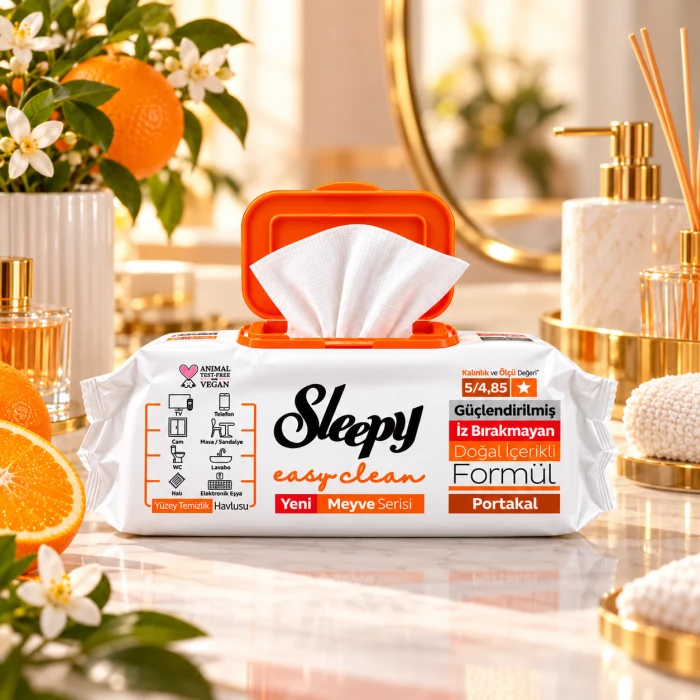 Sleepy Easy Clean XXL Pomarańcza – świeży cytrusowy zapach do sprzątania