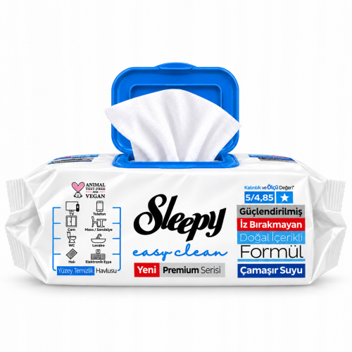 Sleepy Easy Clean 100 szt. – chusteczki czyszczące Bleach Additive