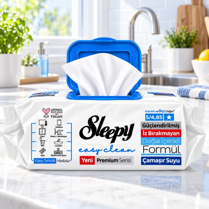 Sleepy Easy Clean Bleach Additive – chusteczki do sprzątania kuchni