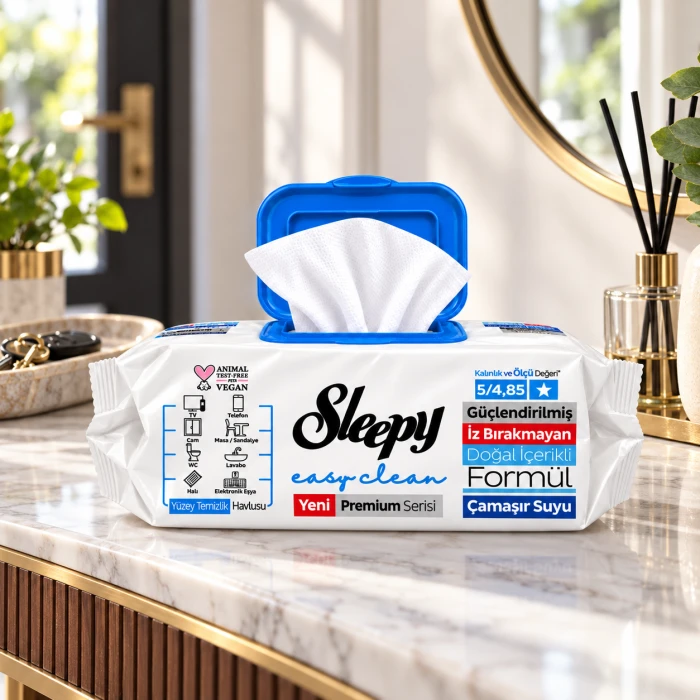 Sleepy Easy Clean Bleach Additive – chusteczki do czyszczenia blatów