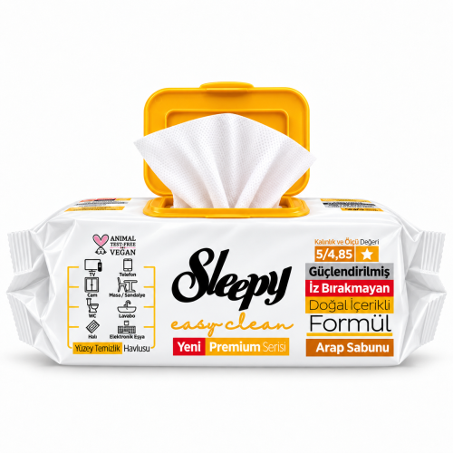 Sleepy Easy Clean Arabian Soap 100 szt. – chusteczki nawilżane