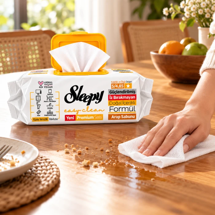 Sleepy Easy Clean 100 szt. – uniwersalne chusteczki czyszczące