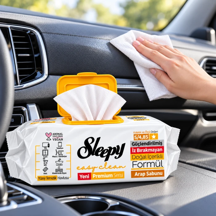 Sleepy Easy Clean Mydło Arabskie – chusteczki do różnych powierzchni
