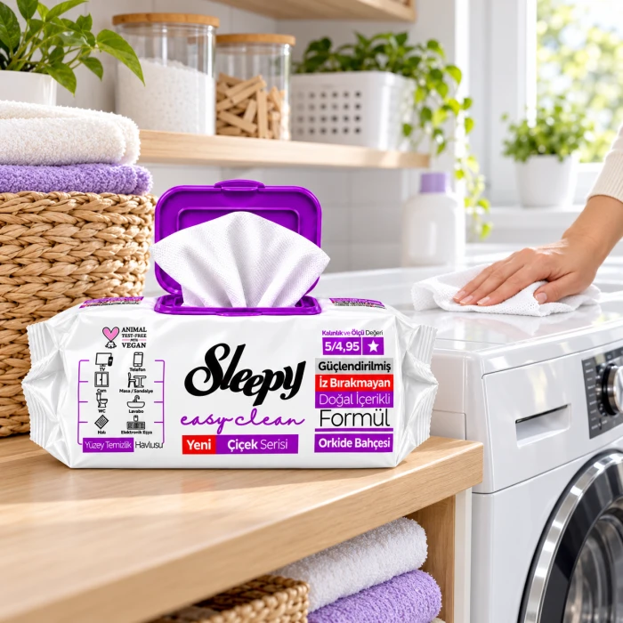 Sleepy Easy Clean Orchid – chusteczki do codziennych porządków
