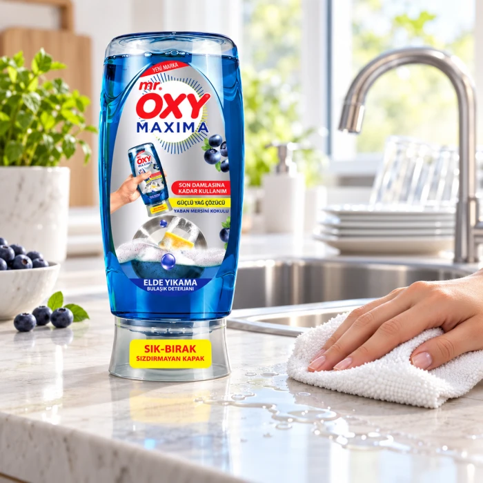 Mr. Oxy Maxima Blueberry – płyn do mycia talerzy i sztućców