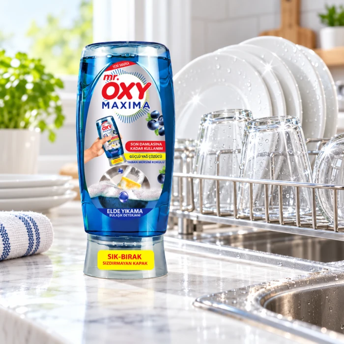 Mr. Oxy Maxima Blueberry – płyn do mycia garnków i patelni