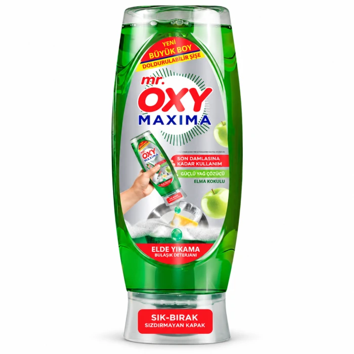 Mr. Oxy Maxima Zielone Jabłko – płyn do ręcznego mycia naczyń 650 ml