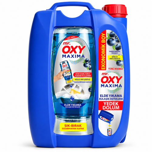 Mr. Oxy Maxima Blueberry – płyn do naczyń refill 3500 + 500 ml