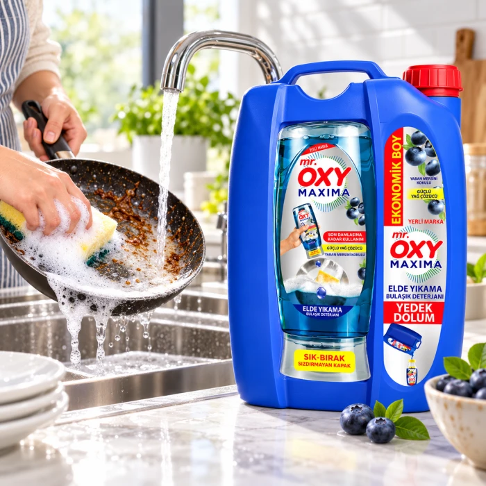 Mr. Oxy Blueberry – ekonomiczny płyn do mycia talerzy i sztućców