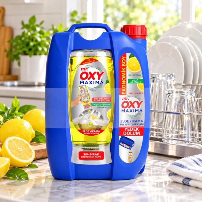 Mr. Oxy Lemon – ekonomiczny płyn do mycia talerzy i sztućców