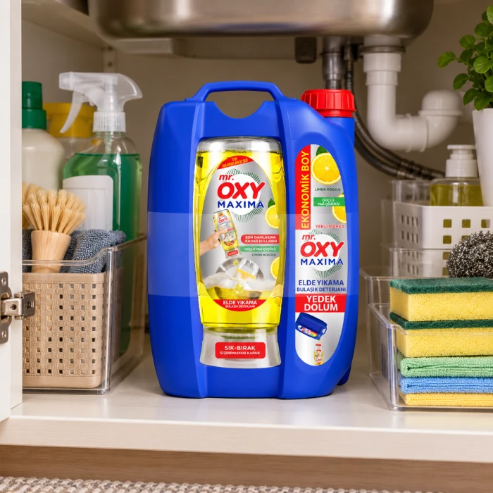 Mr. Oxy Maxima 3500 ml + 500 ml – płyn do naczyń o zapachu cytryny