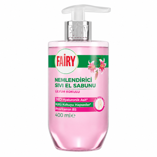 Fairy Lilia – mydło do rąk 400 ml z witaminą B5