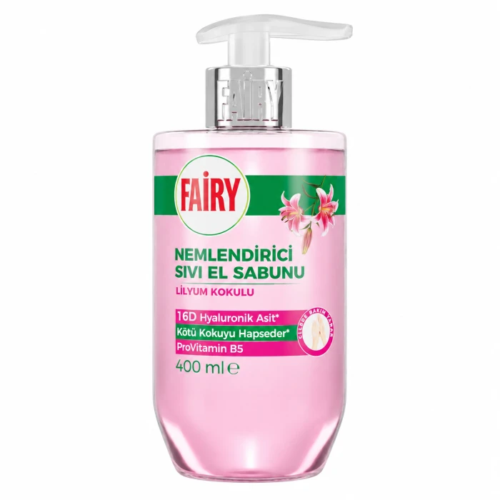 Fairy Lilia – mydło do rąk 400 ml z witaminą B5