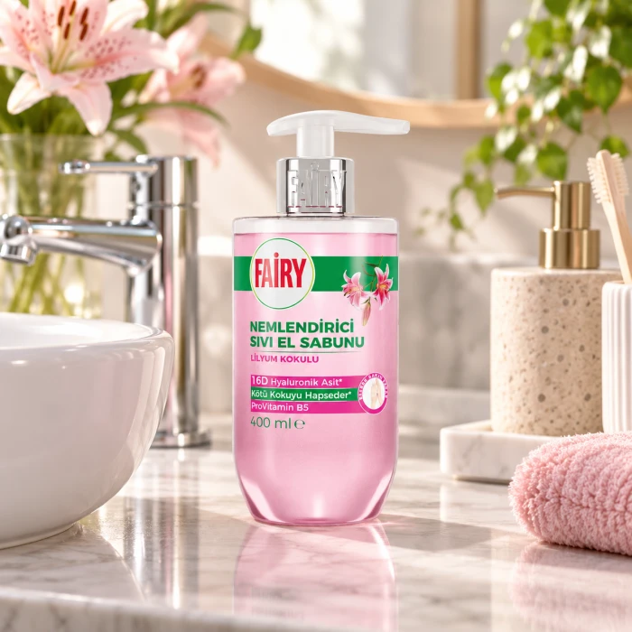 Fairy Lilia – mydło w płynie o zapachu lilii 400 ml