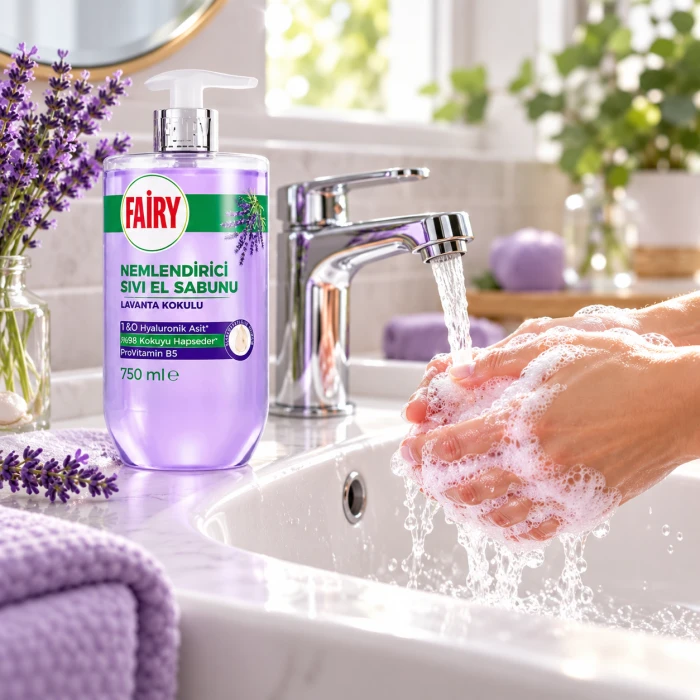 Fairy Lawenda z B5 – mydło w płynie do codziennej pielęgnacji dłoni