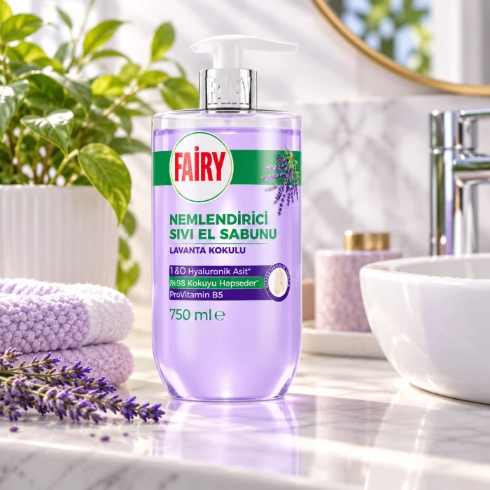 Fairy Lawenda 750 ml – mydło do codziennej higieny dłoni