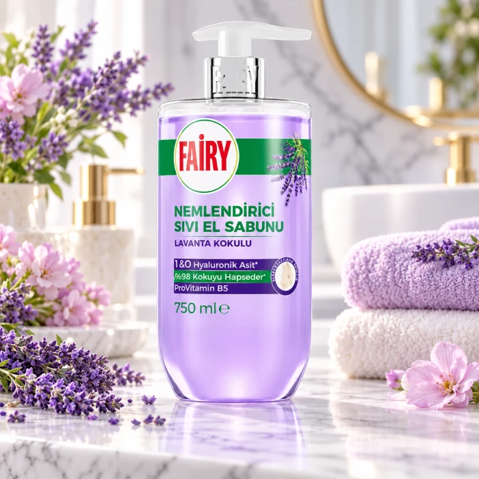 Fairy Lawenda – mydło w płynie o zapachu lawendy 750 ml