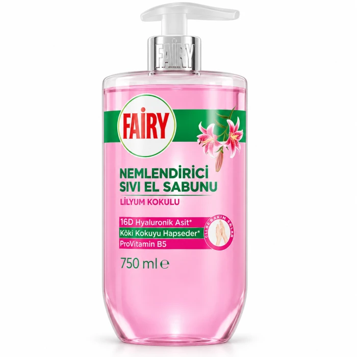 Fairy Lilia – mydło do rąk 750 ml z witaminą B5
