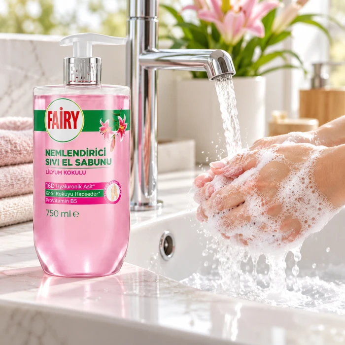 Fairy Lilia z B5 – mydło w płynie do codziennej pielęgnacji dłoni