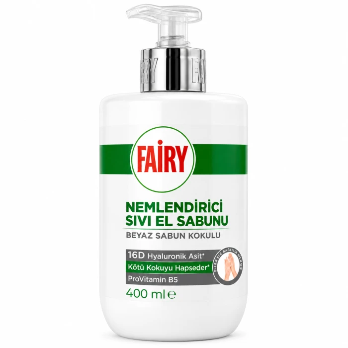 Fairy Białe Mydło – mydło do rąk 400 ml z witaminą B5