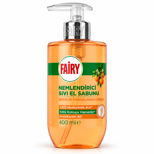 Fairy Mandarynka – mydło do rąk 400 ml z witaminą B5