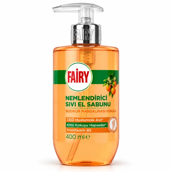 Fairy Mandarynka – mydło do rąk 400 ml z witaminą B5