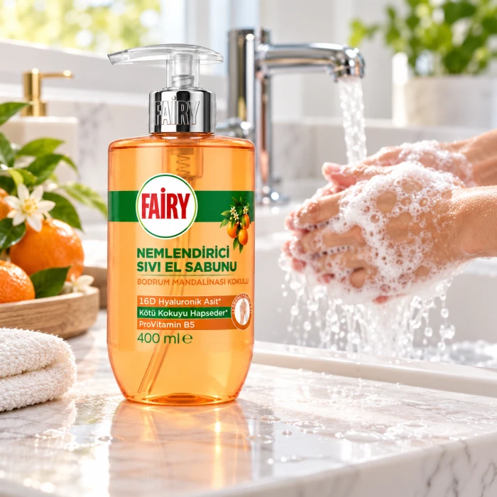 Fairy Mandarynka – cytrusowe mydło w płynie do łazienki 400 ml
