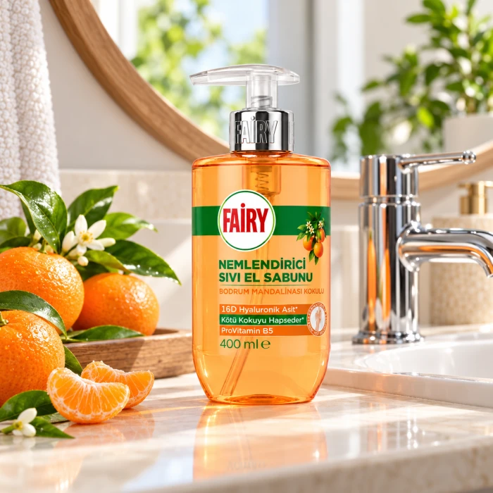 Fairy Mandarynka 400 ml – mydło do rąk o owocowym zapachu