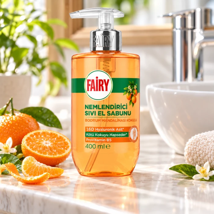 Fairy Mandarynka – mydło w płynie o zapachu mandarynki 400 ml
