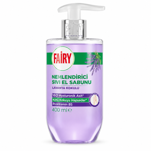Fairy Lawenda – mydło do rąk 400 ml z witaminą B5