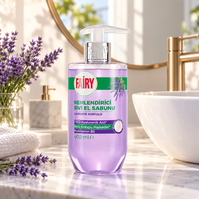 Fairy Lawenda 400 ml – mydło do rąk o lawendowym zapachu