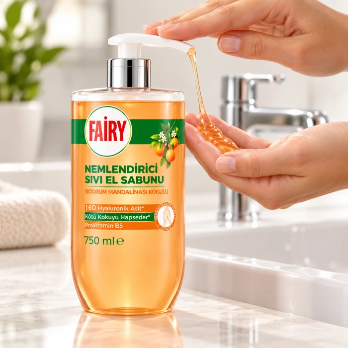 Fairy Mandarynka – cytrusowe mydło w płynie do łazienki 750 ml