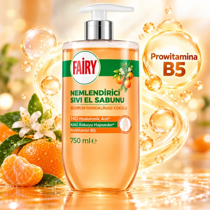 Fairy Mandarynka – mydło w płynie o zapachu mandarynki 750 ml