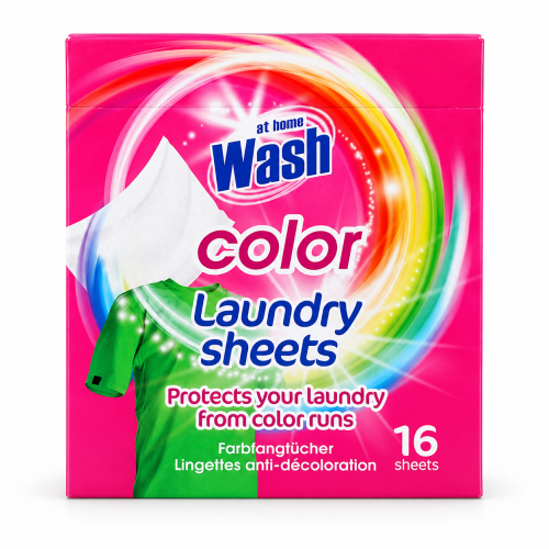 At Home Wash Color – chusteczki chroniące kolory podczas prania